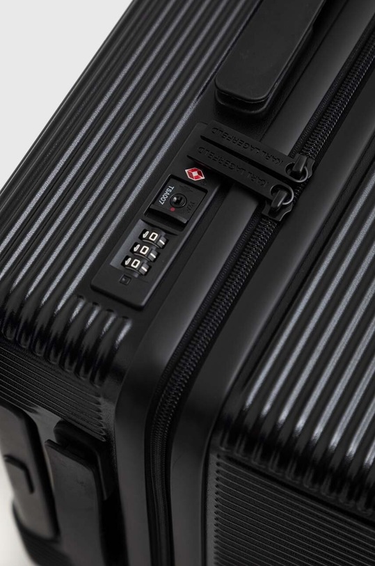 Чемодан Karl Lagerfeld 52x33x22 см чёрный 240W3072