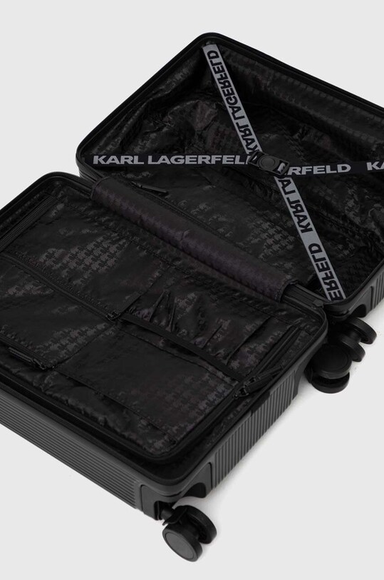 Валіза Karl Lagerfeld 52x33x22 см 240W3072 чорний