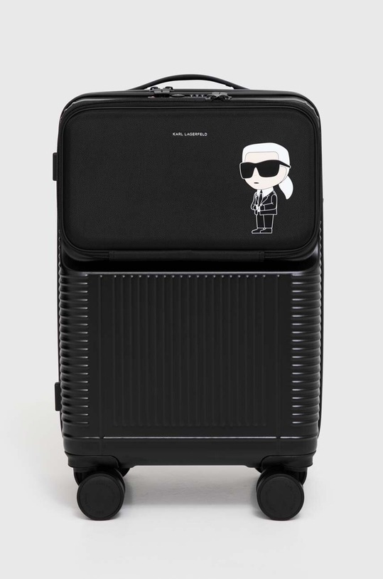 Kofer Karl Lagerfeld odgovara formatu A4 crna 236W3196
