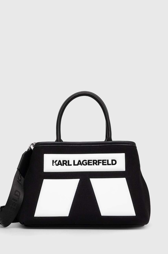 Τσάντα Karl Lagerfeld υφασμάτινο μαύρο 240W3885