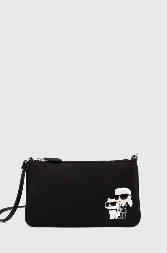 Karl Lagerfeld borseta nu incape in A4 negru 240W3230