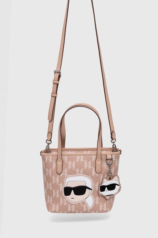Kabelka Karl Lagerfeld ružová 240W3089