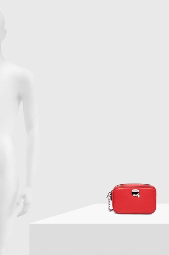 Kožená kabelka Karl Lagerfeld 240W3085