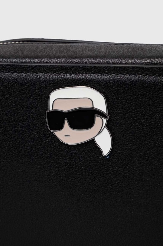 Karl Lagerfeld bőr táska fekete 240W3085