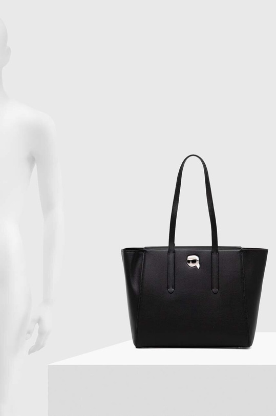 Kožená kabelka Karl Lagerfeld 240W3081