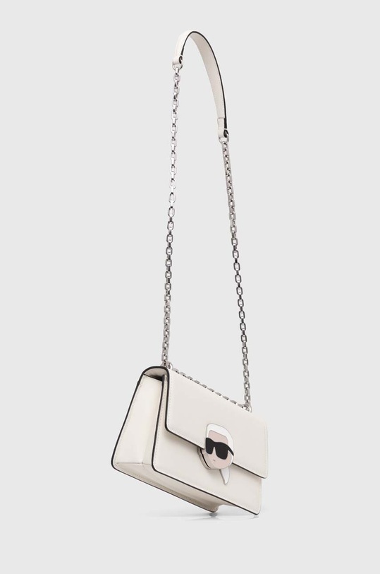 Karl Lagerfeld torebka skórzana 240W3083 biały AA00