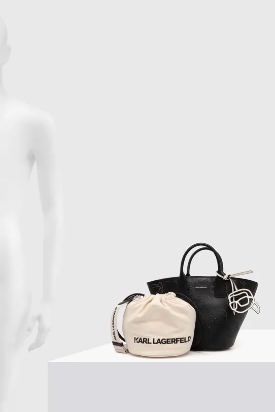 Karl Lagerfeld poseta de piele 241W3001