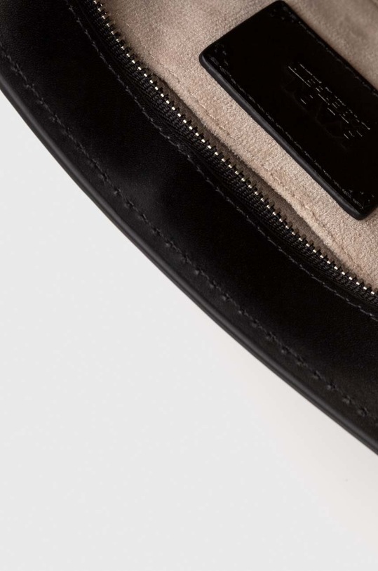 Karl Lagerfeld poseta de piele negru 241W3003