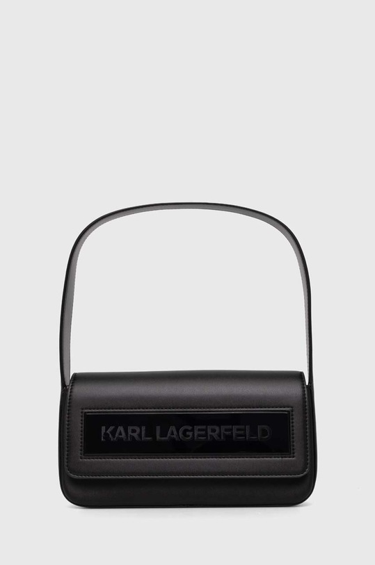 Kabelka Karl Lagerfeld hladký černá 241W3024
