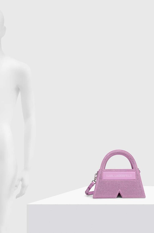 Karl Lagerfeld geanta de mana din piele intoarsa 241W3026