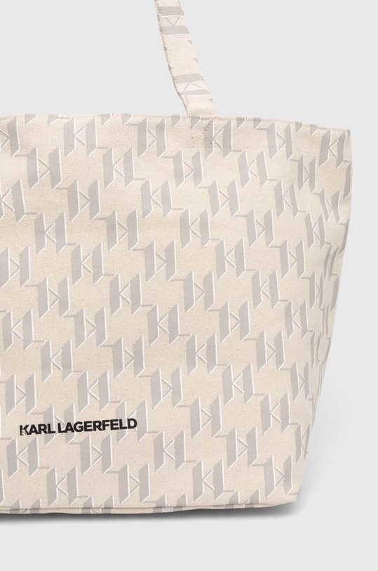 Accesorii Karl Lagerfeld geanta de bumbac 241W3880 bej