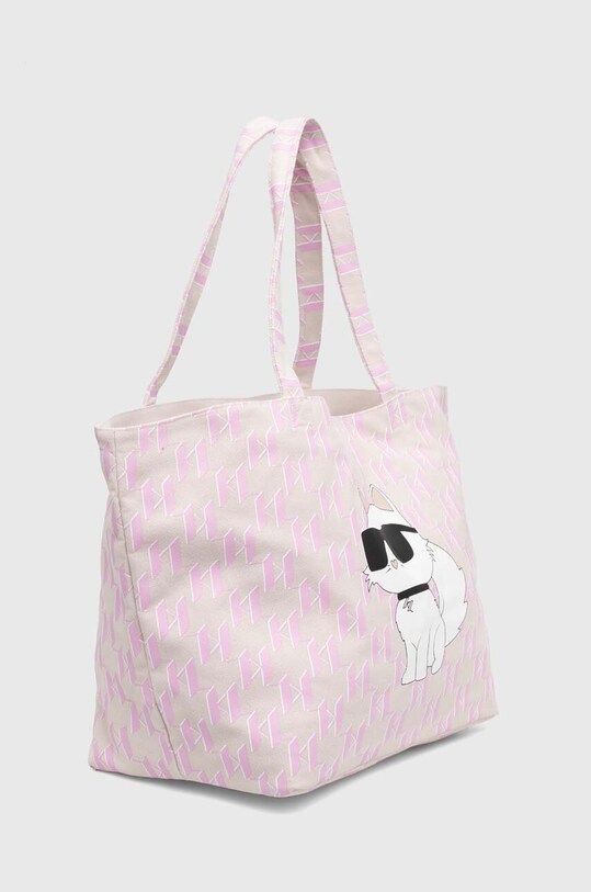 Karl Lagerfeld geanta de bumbac 241W3881 bej AA00