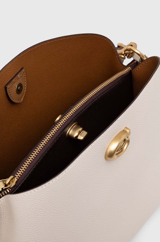 Coach poseta de piele C2590 bej