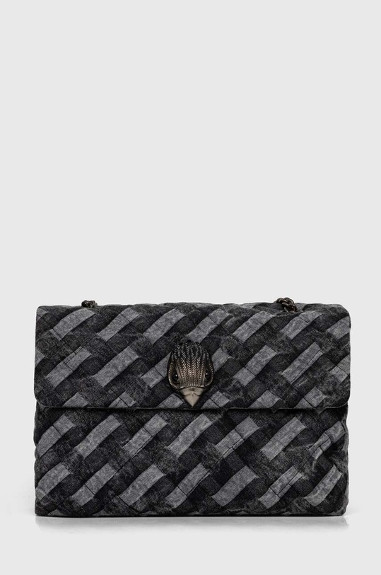Kurt Geiger London poseta KENSINGTON SOFT XXL BAG nu incape in A4 negru 4708500669.S