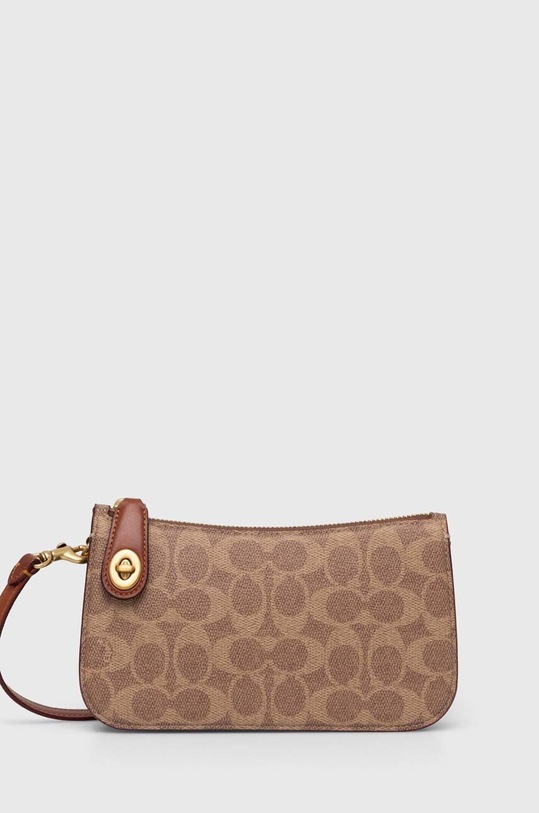 Τσάντα Coach συνθετικό καφέ CM568