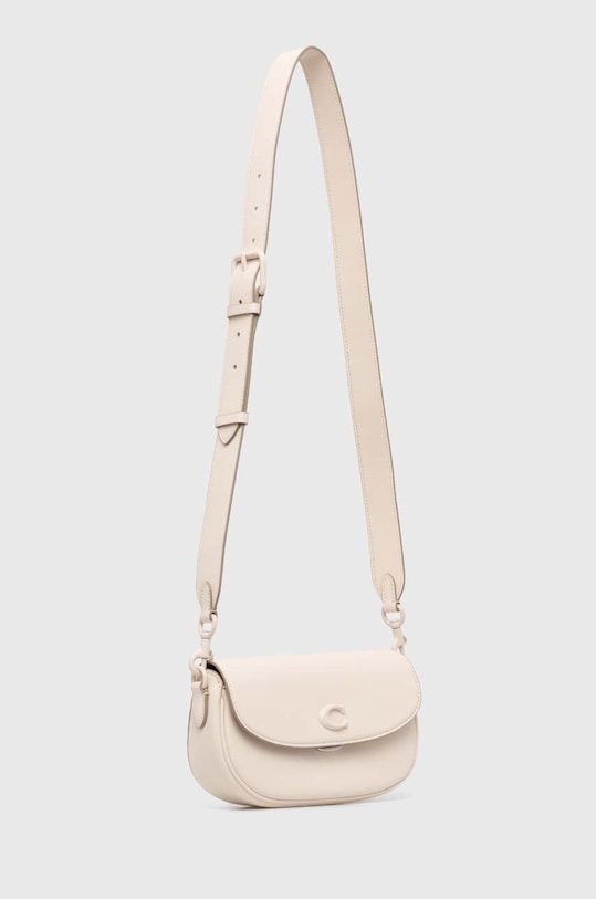 Coach torebka skórzana Emmy 23 CR666 beżowy AA00