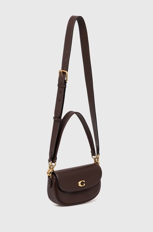 Кожаная сумочка Coach Emmy 23 CR667 коричневый AA00