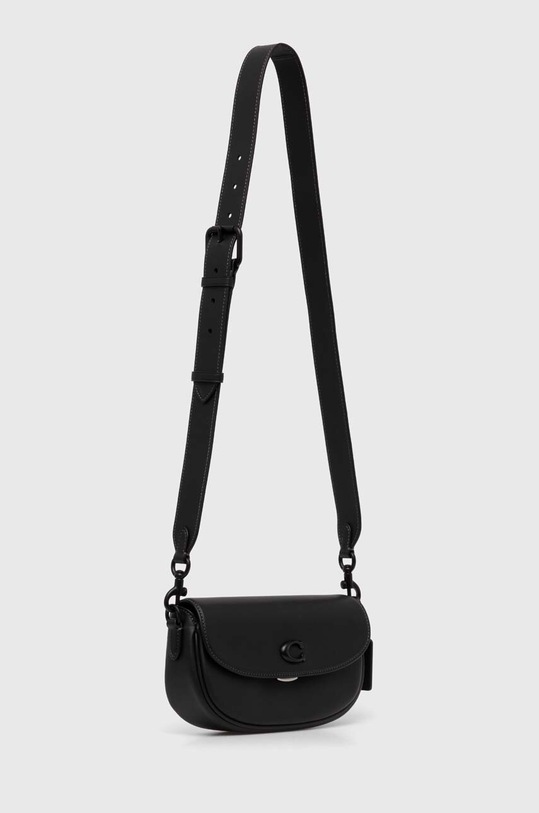 Δερμάτινη τσάντα Coach Emmy 23 CR667 μαύρο AA00