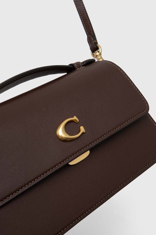 Coach torebka skórzana Juno brązowy CR707