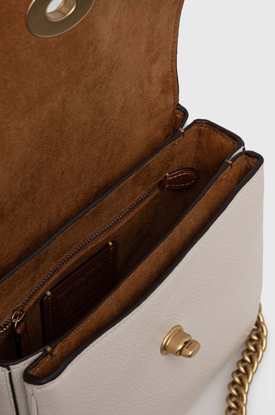 Δερμάτινη τσάντα Coach Cassie 19 μπεζ CV437