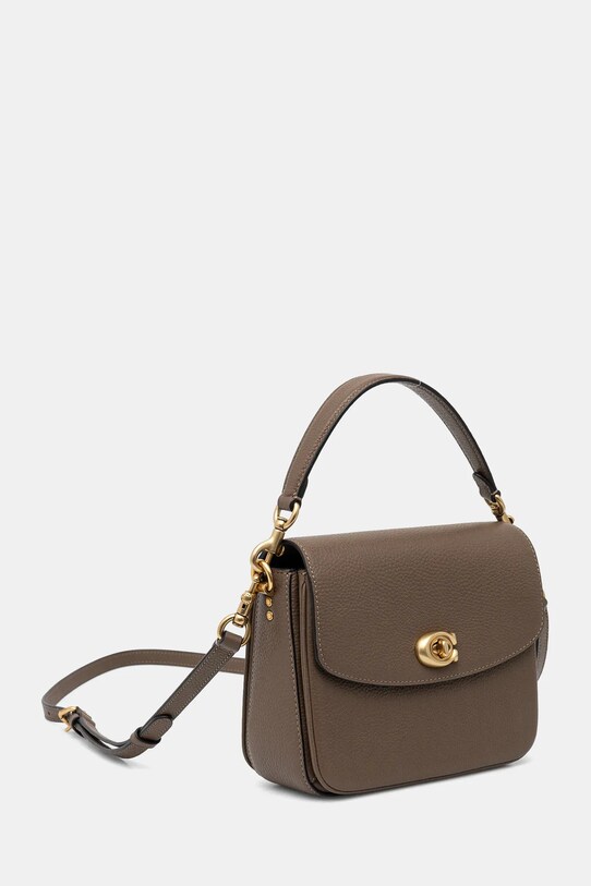 Coach poseta de piele Cassie 19 CV437 maro AA00