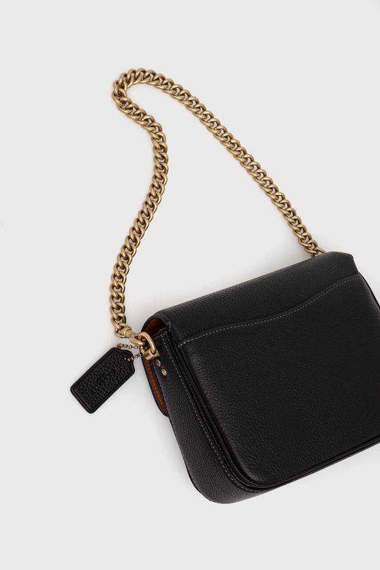 Coach poseta de piele Cassie 19 negru CV437
