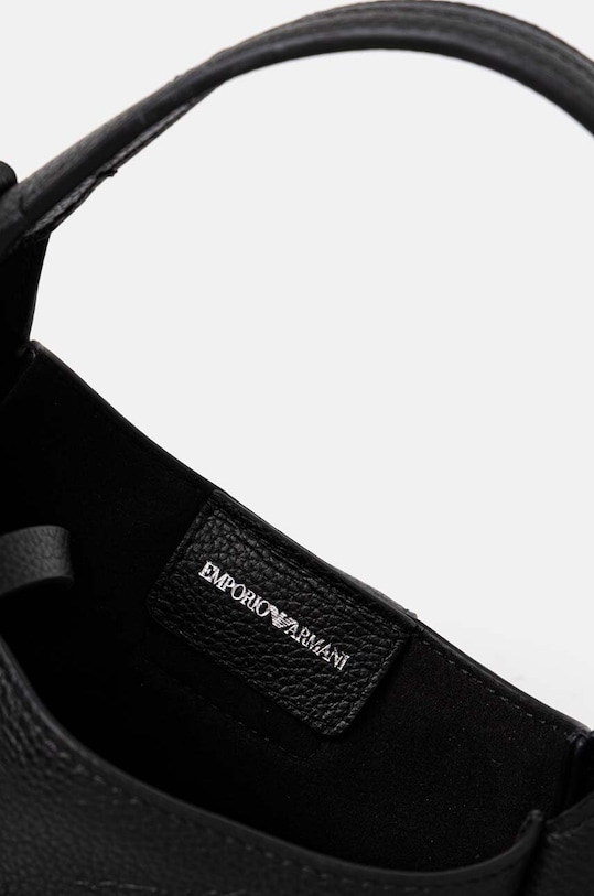 Emporio Armani torebka skórzana Y3E235.YWQ9X.NOS czarny
