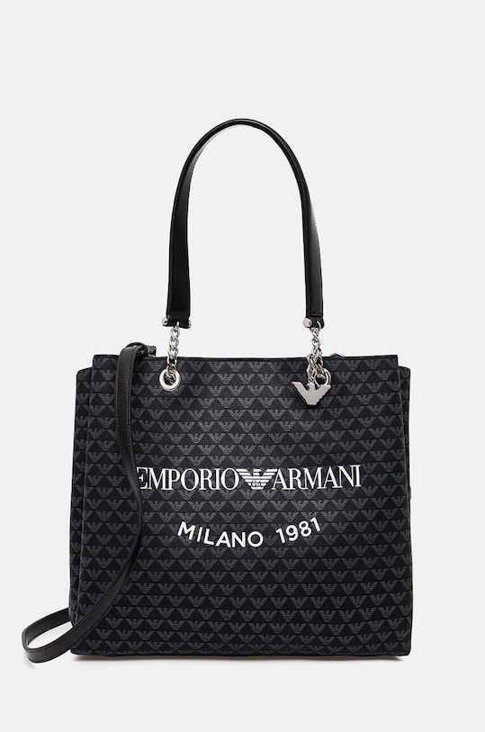 Emporio Armani torebka wzorzyste czarny Y3D158.YWS0E.NOS