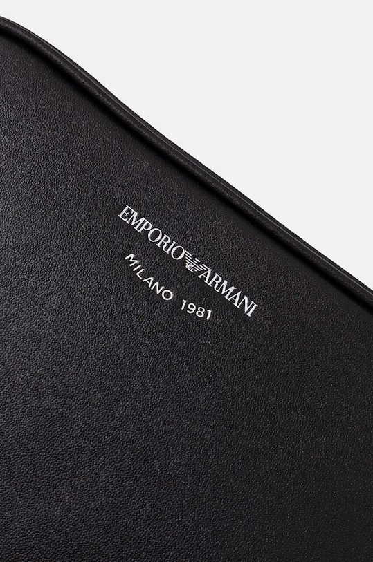 Akcesoria Emporio Armani torebka skórzana Y3H276.Y478E.NOS czarny