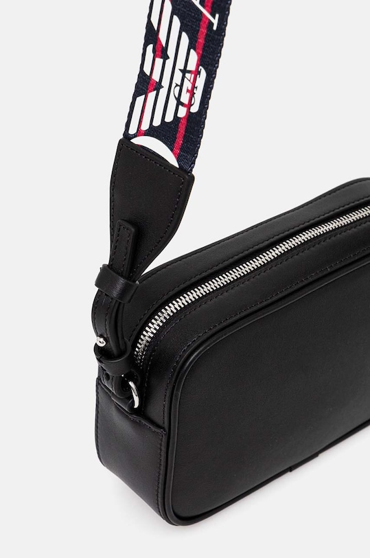 Emporio Armani torebka skórzana czarny Y3H276.Y478E.NOS