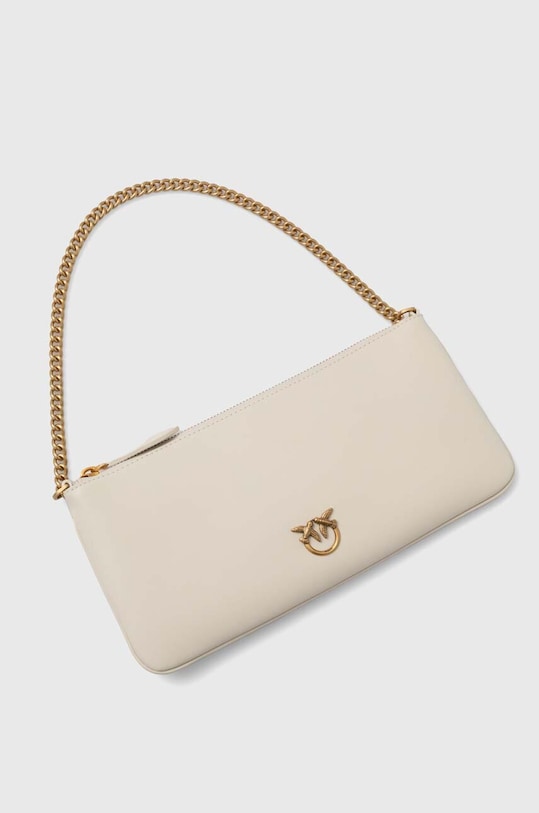 Pinko torebka skórzana 102747.A0F1 beżowy AA00