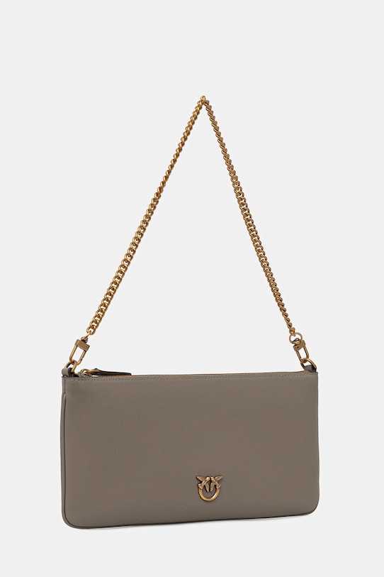 Кожена чанта Pinko 102747.A0F1 сив AA00