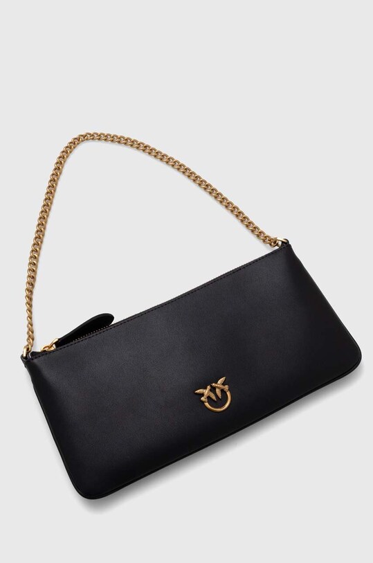 Pinko torebka skórzana 102747.A0F1 czarny AA00