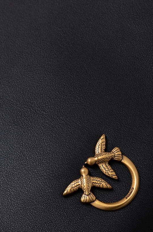 Pinko torebka skórzana 102747.A0F1 czarny