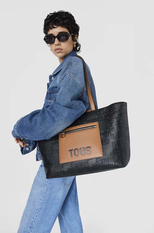 Τσάντα Tous 2002043651 μαύρο