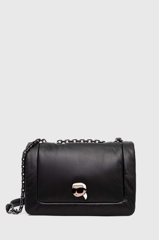Karl Lagerfeld torebka nie mieści A4 czarny 245W3054