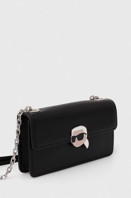 Karl Lagerfeld bőr táska 245W3213 fekete AA00