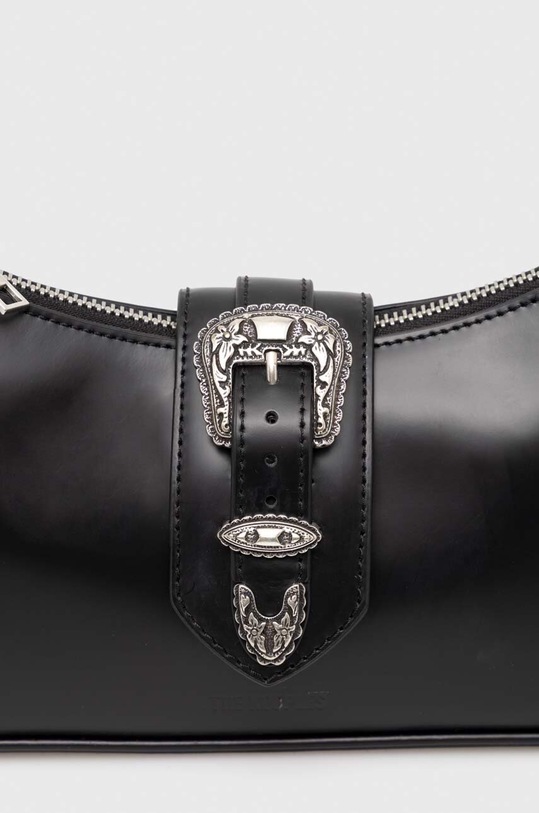 The Kooples poseta de piele negru AFSA27005K