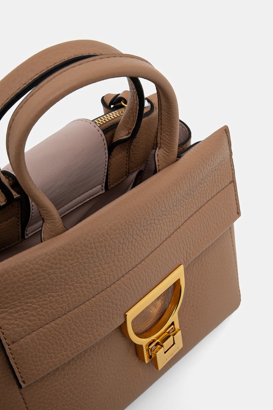 Шкіряна сумочка Coccinelle ARLETTIS бежевий E1.MD5.18.02.01