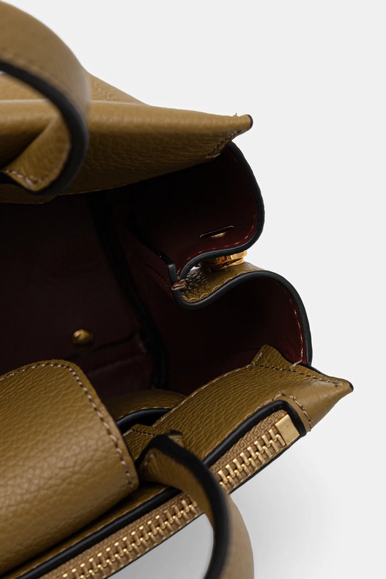 Coccinelle torebka skórzana ARLETTIS E1.MD5.18.02.01 zielony