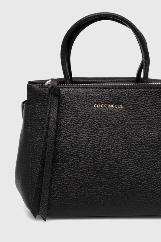 Accesorii Coccinelle poseta de piele ARLETTIS E1.MD5.18.02.01 negru