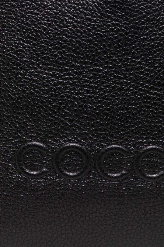Akcesoria Coccinelle torebka skórzana MYRTHA MAXI LOG E1.QBB.18.02.01 czarny