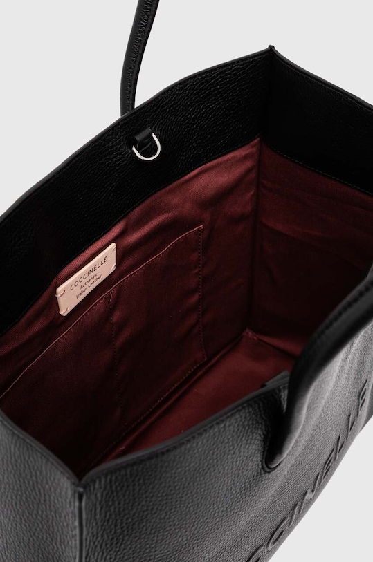 Coccinelle poseta de piele COCCINELLEMYRTHA MAXI LOG E1.QBB.18.02.01 negru