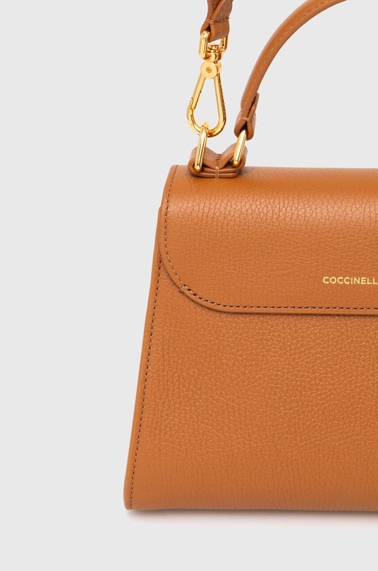 Coccinelle torebka skórzana DEW brązowy E1.QTF.18.01.01