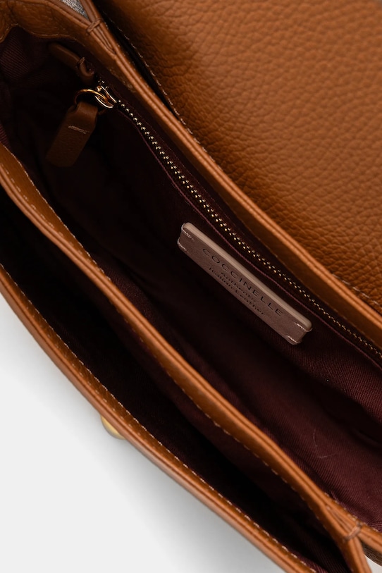 Coccinelle poseta de piele COCCINELLEDEW E1.QTF.15.03.01.CO maro