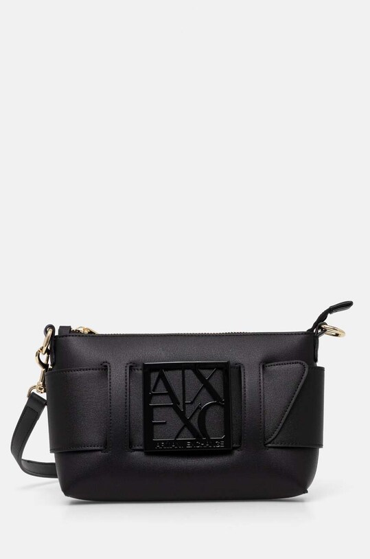 Kabelka Armani Exchange jednofarebný čierna 942907.0A874.NOS