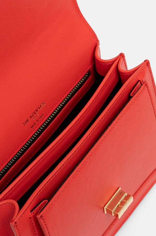 The Kooples torebka skórzana AFSEMILYS119 czerwony