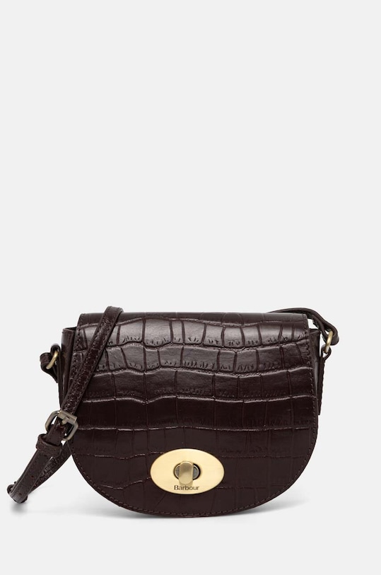 Barbour poseta de piele uni maro LBA0389