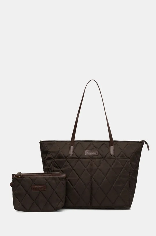 Τσάντα Barbour υφασμάτινο πράσινο LBA0395