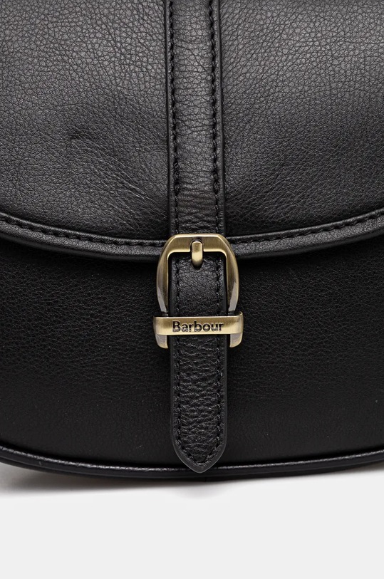 Accesorii Barbour poseta de piele LBA0388 negru